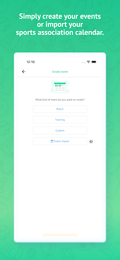 Teamy: app for sports teams Screen 3