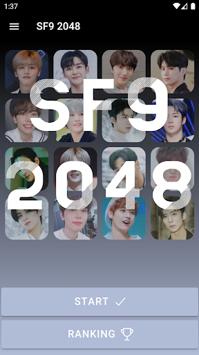 SF9 2048 Game Screen 2