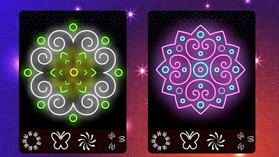Glow Doodle Art - Color & Draw poster 5