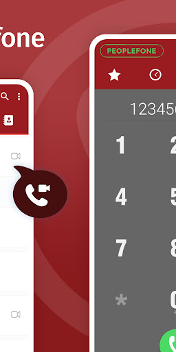 peoplefone APP Screen 2