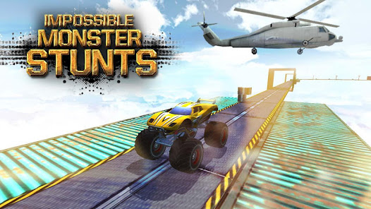 Impossible Monster Stunts: Car Driving Games  screenshots 1