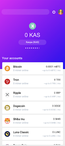 Aperçu de l'application