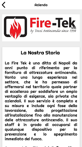 FIRETEK Screen 2
