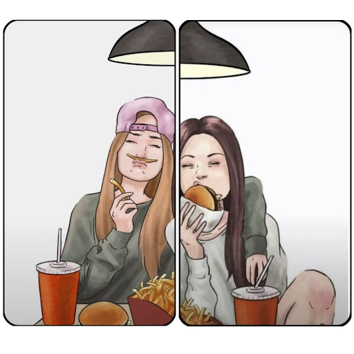 BFF Best Friend Wallpaper