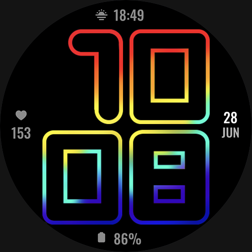 ML2U 267 Minimalist Watch Face Download on Windows