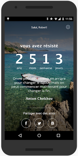 Aperçu de l'application