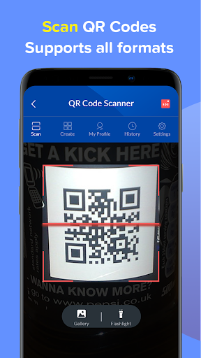QR scanner - Barcode reader