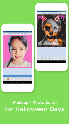 Android application Halloween Makeup Editor screenshort