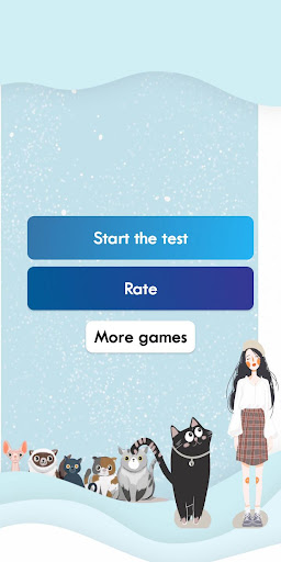 Android application What cat breed are you? Test screenshort