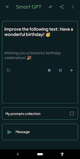 Android application Smart GPT screenshort