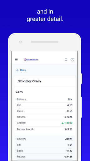 Shideler Grain Co. Inc. Screen 3