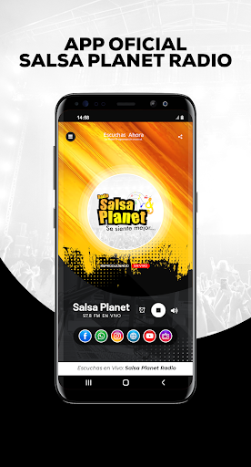 Salsa Planet Radio Screen 2