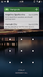 Hangouts Widget Screenshot