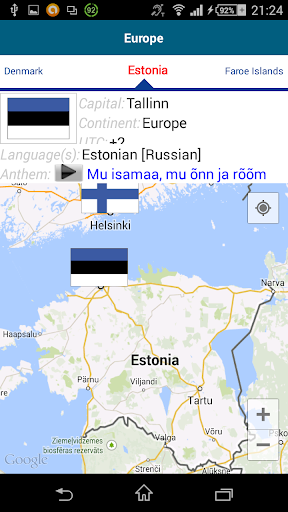 Screenshot of Learn Estonian