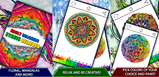 Adult Coloring Stress Reliever