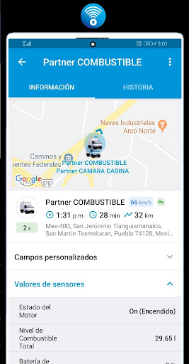 Android application Ontrack Systems Ghost screenshort
