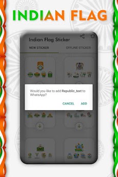 Indian Flag Stickers for whatsapp - WAStickersAppのおすすめ画像3