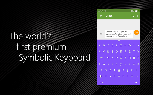 dxMath Pro - Math Keyboard Screen 3