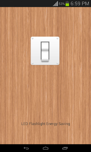 Android application LED Flashlight screenshort