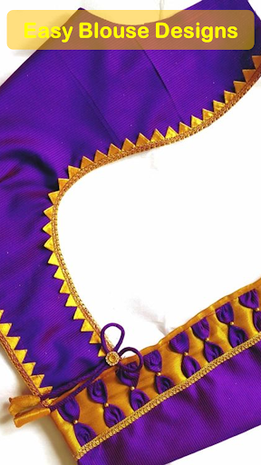 Android application Blouse Sewing Neck Designs screenshort