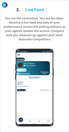 Android application The Contest screenshort
