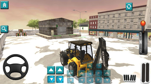 Android application Excavator Simulator 3D screenshort