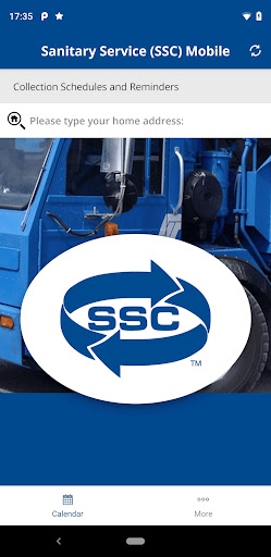 Android application Sanitary Service (SSC) Mobile screenshort