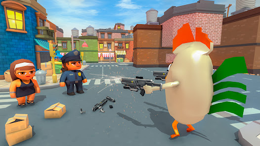 Angry Chicken Shooting Games 1.4 APK + Mod (Free purchase) for Android