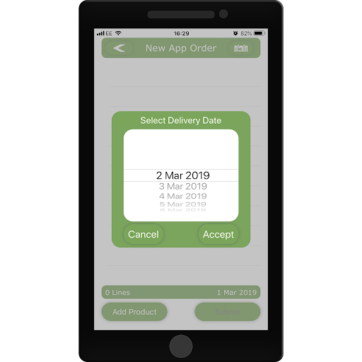 Keyfresh Orders Screen 2