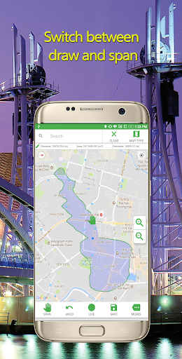 Fingerlator : GPS Area measure Screenshot 3 - AppWisp.com