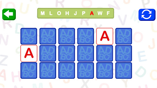 Captura 3 Juego de Memoria Educativo android