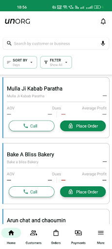 Demand App Screen 3