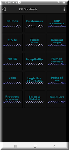 ERPSirius Mobile Screen 2