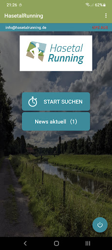 Android application HasetalRunning screenshort