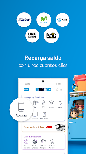 UnDosTres - Recargas y Pagos 1