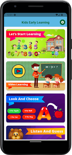 Android application Kids Early Learning - ABC 123 screenshort