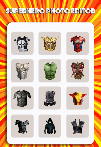 Superhero Costume Camera Photo Maker