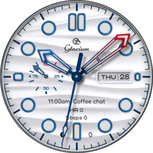 Glacium  Dive Watch Face