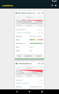 comdirect mobile App Screenshot