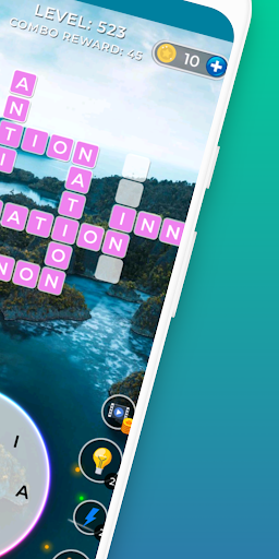 Screenshot of Connect Words Game Play