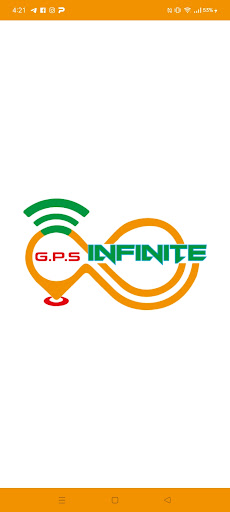 Android application INFINITE GPS screenshort