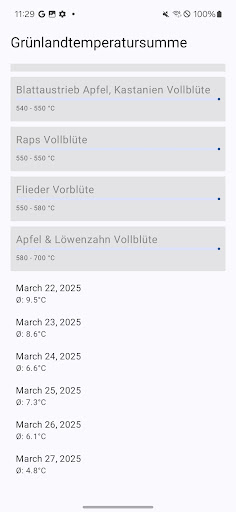 Grünlandtemperatursumme screenshot 1
