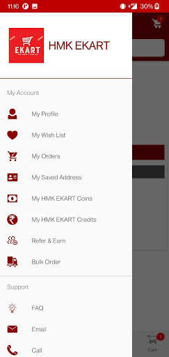 HMK EKART Screen 3