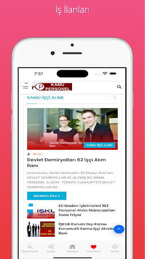 Kamu Personeli - İşçi Alımları Screen 2