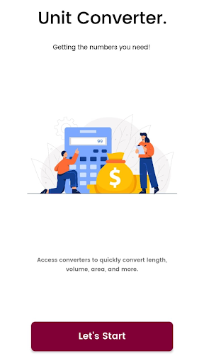 Android application Smart Unit Converter screenshort