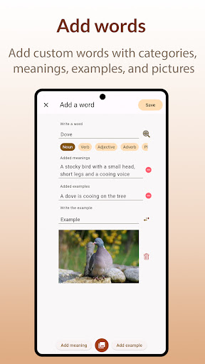 Create Dictionary Screen 2
