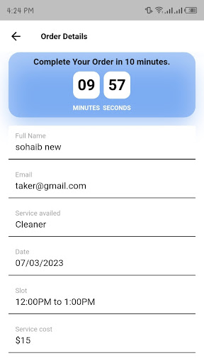 GoMaids Pro Screen 3