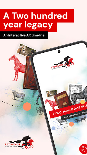 Android application Redwings AR Timeline screenshort