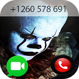Pennywise Video call Prank icon