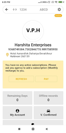 Harshita Enterprises Screen 3